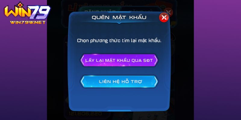Điền thông tin chi tiết theo như Win79 yêu cầu