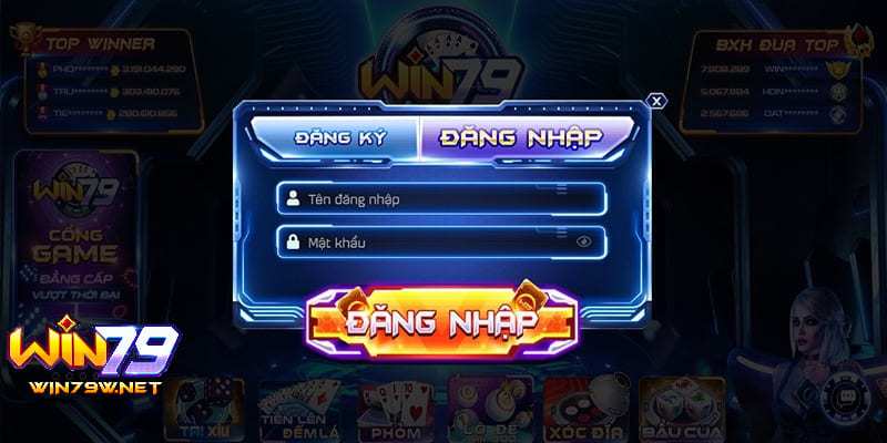 Hướng dẫn cách tham gia vào sảnh cược Win79