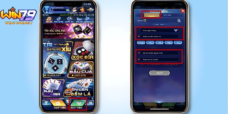 Rút Tiền Win79 - Hướng Dẫn Rút Thưởng An Toàn Số 1 Rút tiền cổng game uy tín Win79 có miễn phí không